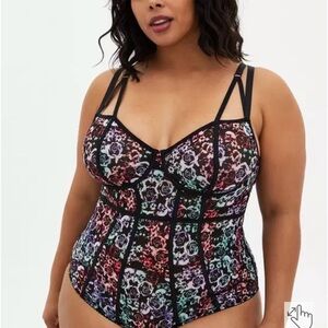 Torrid Size 2 (18/20) Simply Mesh Body Suit